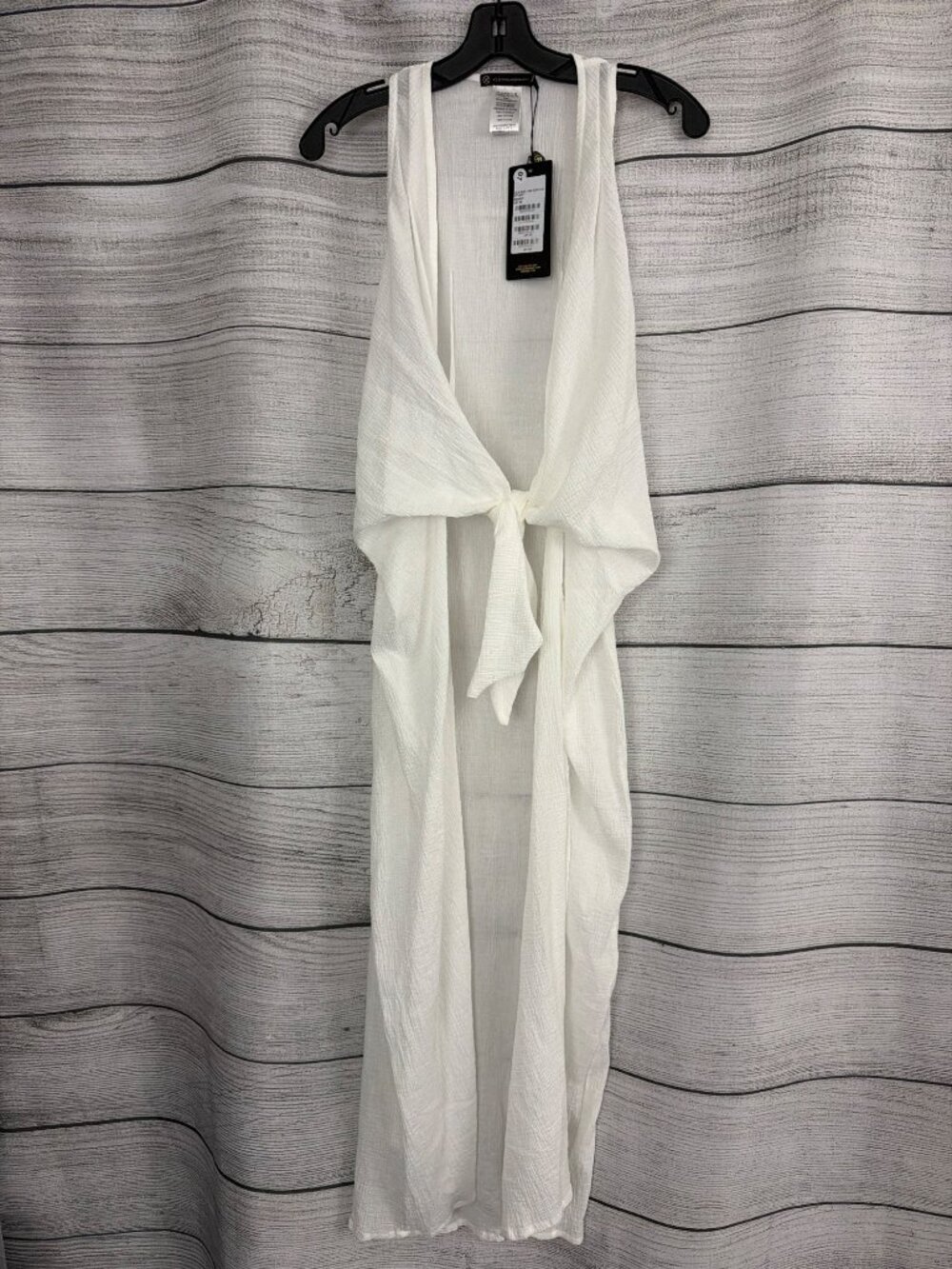 NWT ViX Paula Hermanny Solid Mita Long Cover-Up Size XS